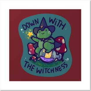 Down With The Witchness Posters and Art